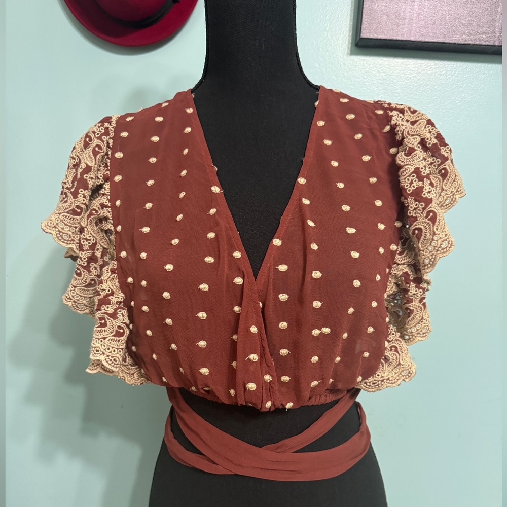 NWT Free People Crop Top Size S